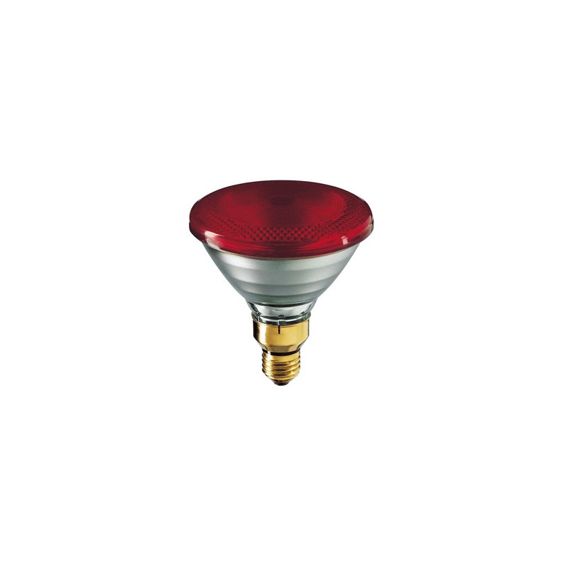 E27 PAR38 230V 240V 150w IR Red