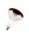 1260100575210 E27 Réflecteur R125 230V 240V 250w IR Rubifiée SICCATHERM PHILIPS