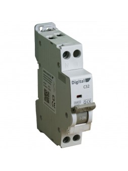 Disjoncteur DPN 6A Ph/N C4,5 kA Digital Electric