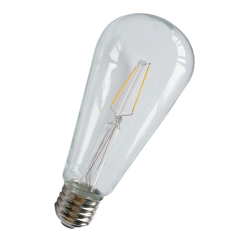 Ampoule connectée Smart Home Connect.Z LED E27 ST64 rouge