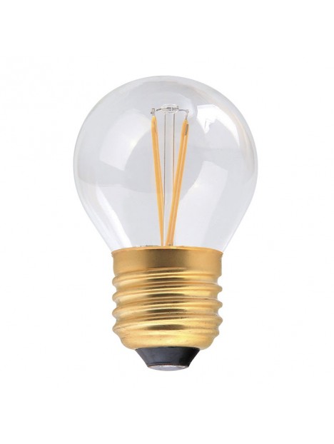 6021900286485 E27 Sphérique LED Claire Filament 4w 2700K G45 Dimmable 230v 28648