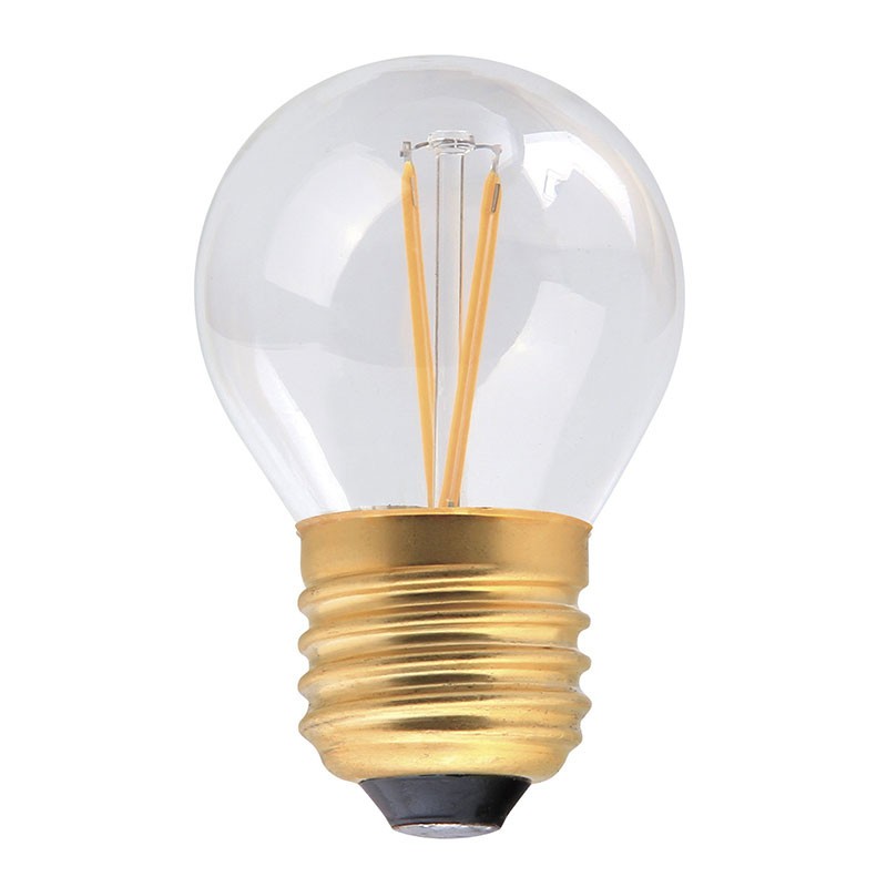 6021900286485 E27 Sphérique LED Claire Filament 4w 2700K G45 Dimmable 230v 28648