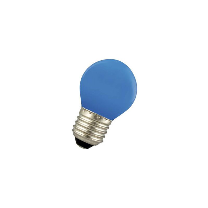 6022400986044 E27 Sphérique led 0.9w Bleue 220-240v LAES