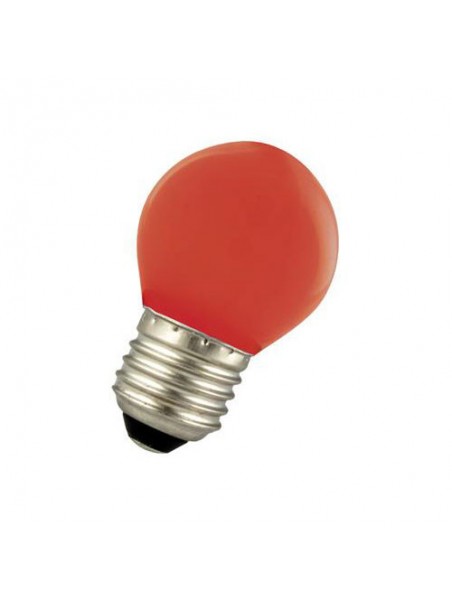 6022400986051 E27 Sphérique led 0.9w Rouge 220-240v LAES