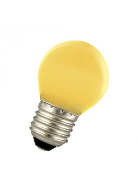 6022400986068 E27 Sphérique led 0.9w Jaune 220-240v LAES