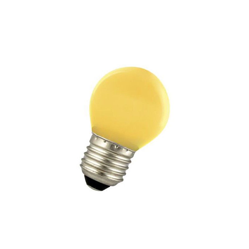 6022400986068 E27 Sphérique led 0.9w Jaune 220-240v LAES