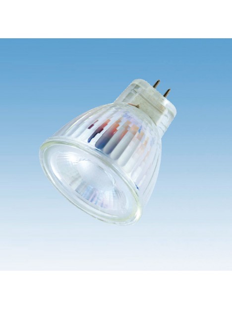 GU4 MR11 LED 3W=20W 6500K 40D 12v LAES