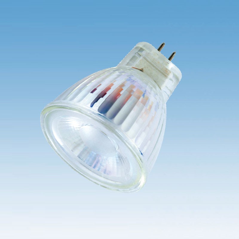 GU4 MR11 LED 3W=20W 6500K 40D 12v LAES