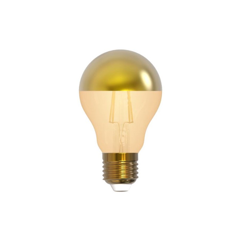 6011900156511 E27 Ampoule led standard Calotte Dorée LED 6W 2700K Dimmable Girard Sudron