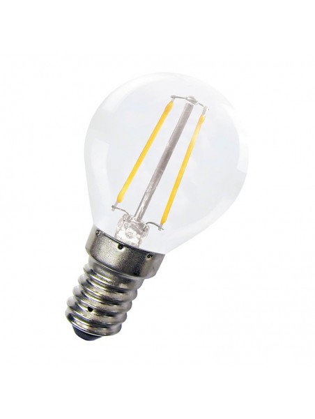 6022400984583 E14 Sphérique led effet filament 4w Claire 230v LAES