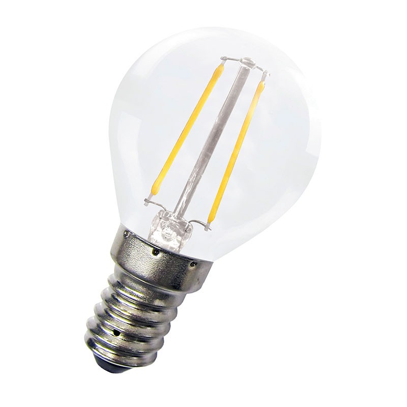 6022400984583 E14 Sphérique led effet filament 4w Claire 230v LAES