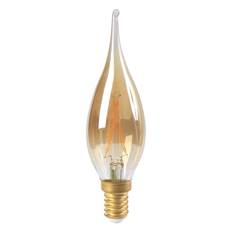 6031900713778 E14 Flamme LED Ambre Grand Siècle 4w 2700K GS4 Dimmable 713778