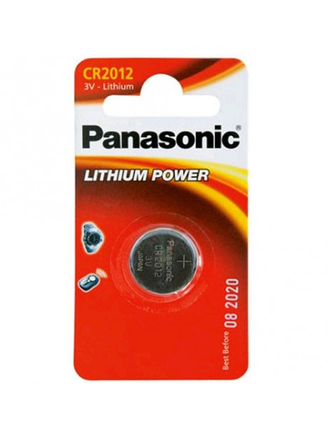 PILCR2012LITB1 Blister de 1 pile CR2012 Lithium Panasonic