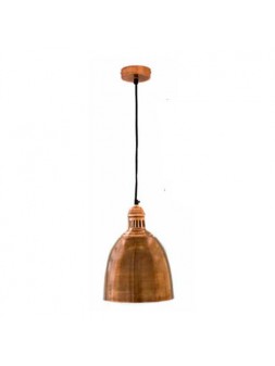 P092400987645 Suspension E27 Finition Cuivre diam. 21,5cm LAES (sans ampoule)