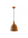 P092400987645 Suspension E27 Finition Cuivre diam. 21,5cm LAES (sans ampoule)