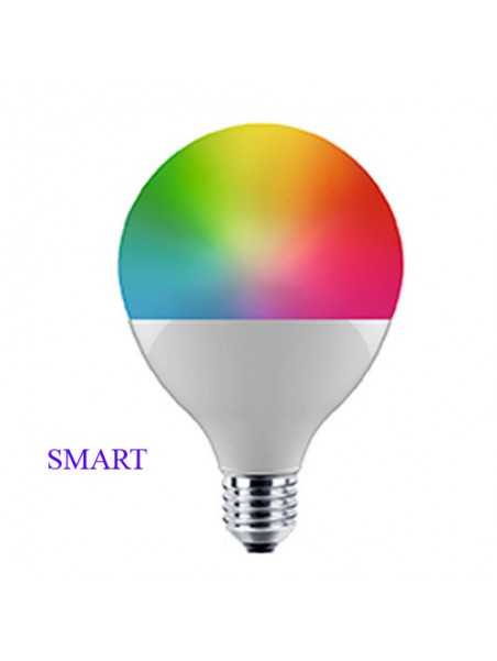 6102400988598 E27 Globe 95 LED 13w 2700 à 6500K + RGB 230v SMART LAES