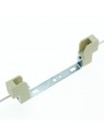 M105141055 Douille R7S 78mm 6A 250v 350°C Equerre Acier avec câble 25cm SQ70