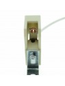 M105141055 Douille R7S 78mm 6A 250v 350°C Equerre Acier avec câble 25cm SQ70