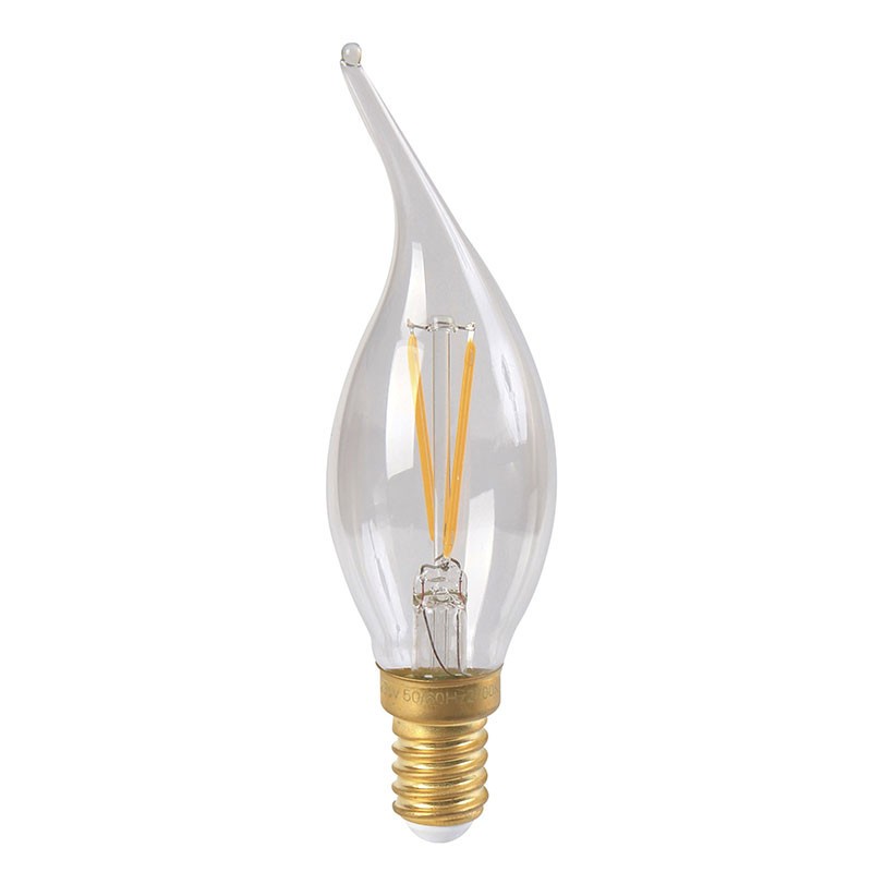 6031907131719 E14 Flamme LED Claire Coup de Vent 4w 2700K CV4 Dimmable 230v Girard Sudron