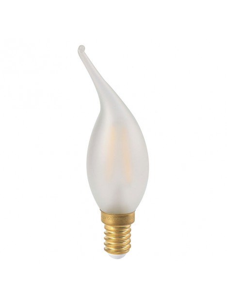 Ampoule LED Flamme Satinée 4.6 W E14 Blanc chaud - Nordlux