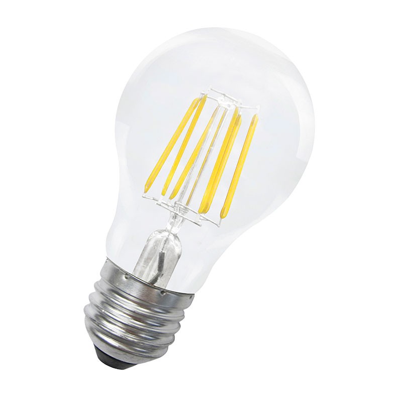 6012400987034 E27 Ampoule led standard Claire LED effet filament 4w 2200K 230v LAES