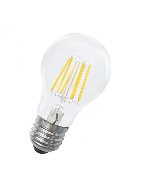 B22 Ampoule led standard Claire LED effet filament 6,5w 2700