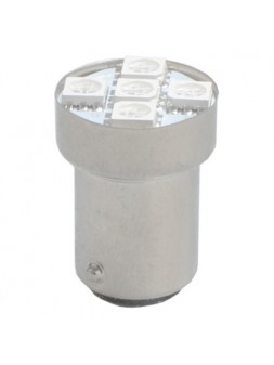 6048000501271 LED L037 BAY15d 6xSMD5050 12V Blanc (Polarisée)