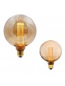 6122400990409 E27 Globe 125 led effet Filament 3,5w Vintage 1800K 240V LAES