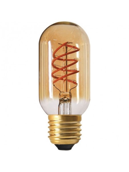 6041900166292 E27 Tube Ambre LED 4W 2000K T45 Twisted Girard Sudron
