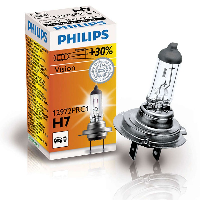 Ampoule H7 24V 70W Culot PX26d - Boite de 10 ex.