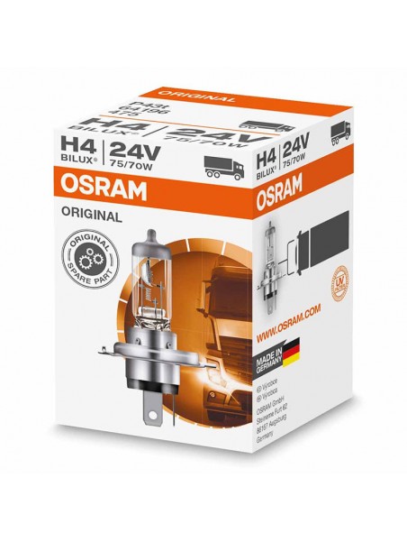 8040200016542 P43T Halogène OSRAM Orginal H4 64196 24V 75/70W