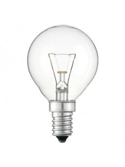 114208 E14 Sphérique Claire 24V 40w