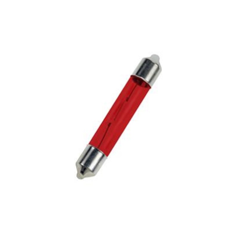 1460500139066 Navette Embouts Coniques S6 6X39 24V 3w Rouge 125mA