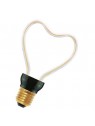 6070500403020 E27 Spiraled Silhouette Heart 8w 2200K Claire 240V Dimmable