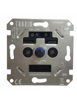 Dimmer recessed 3 - 120w Tradim (for recessed box 60)