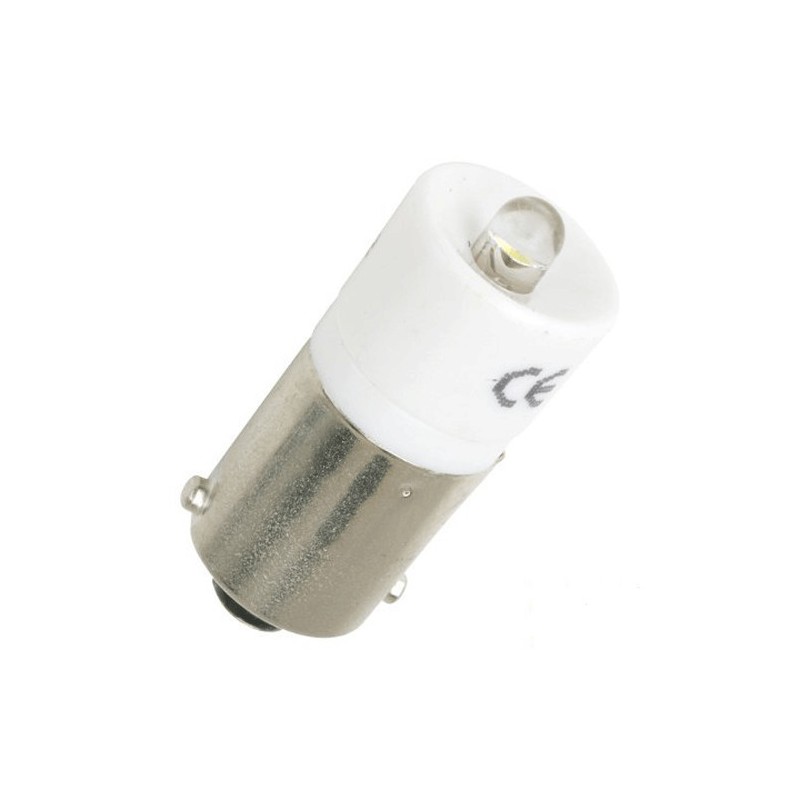 6040500100646 BA9S Single-led 24-28V Verte AC/DC