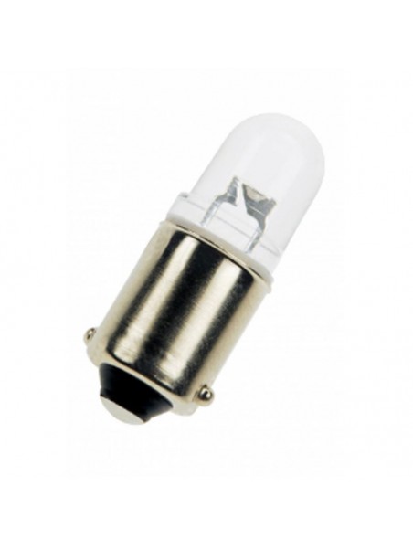 6040500101018 Ba9s T9X26 S.LED Vert 24-28V AC/DC