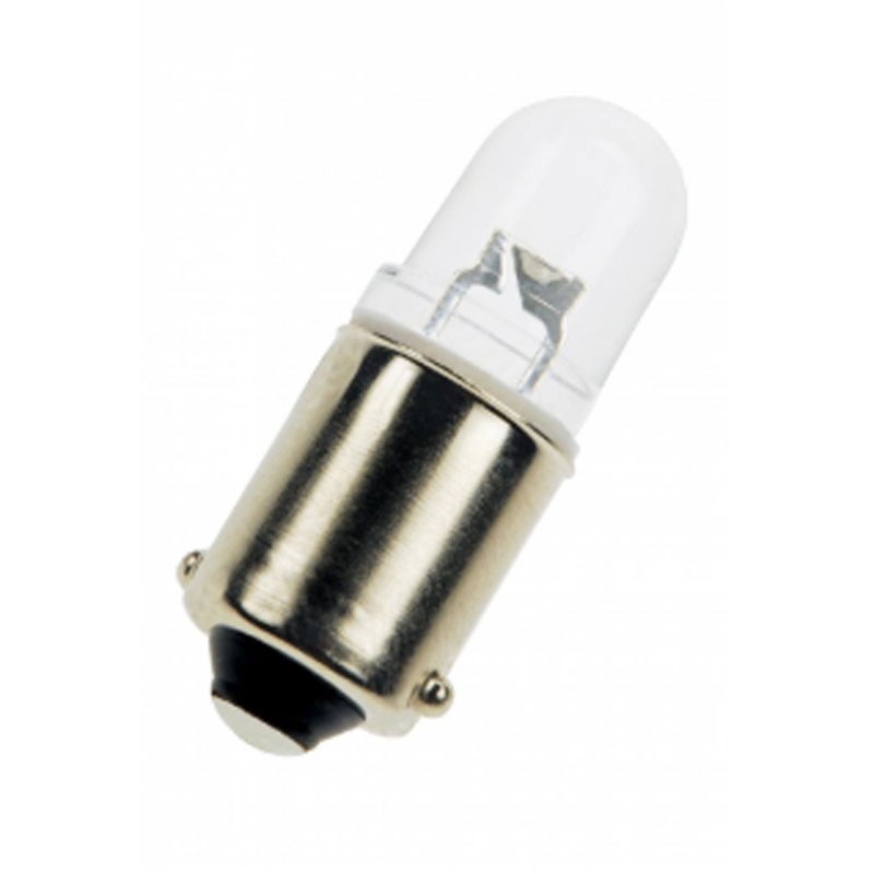 6040500101018 Ba9s T9X26 S.LED Vert 24-28V AC/DC