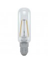 6040500376485 E14 Tube claire LED effet filament 2W 2700K 230v