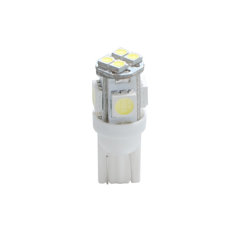 6618000510150 LED L068 W5W 4xSMD5050 + 4xSMD3528 12V Blanc