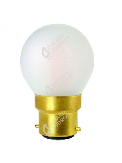 6021900286591 B22 Sphérique effet filament Dépolie Dimmable 4w 230v Girard Sudron 6021900286591 B22 Sphérique effet filament Dépolie Dimmable 4w 230v Girard Sudron
