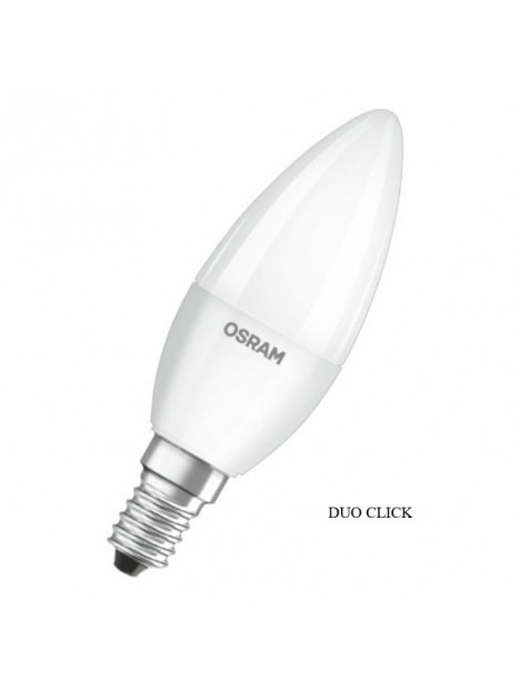 E14 LED Flamme LED Dépolie 5,5W = 40w 2700K Dimmable Click