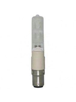 2040500069523 BA15D Tube halogène dépoli 75w 220/240V BEE