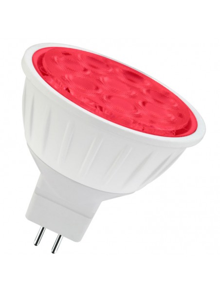 6160500420690 GU5,3 LED D50 5,5w Rouge 12V