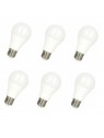 6010500427057 E27 Eco pack 6 Ampoules led standard 8w 4000K Opale 230v