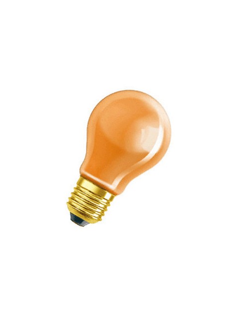 105250 E27 Standard Color 230V 240V Orange 40w