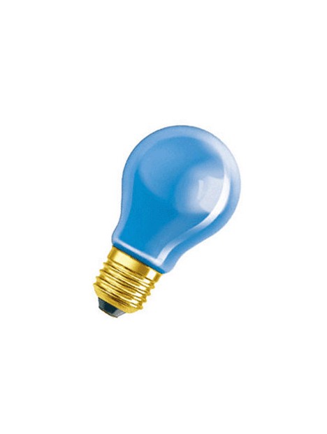 105240 E27 Standard Color 240V Bleue 40w