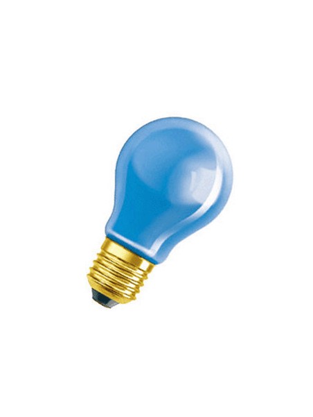 105240 E27 Standard Color 240V Bleue 40w