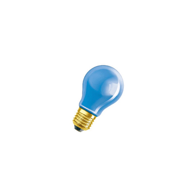 105240 E27 Standard Color 240V Bleue 40w