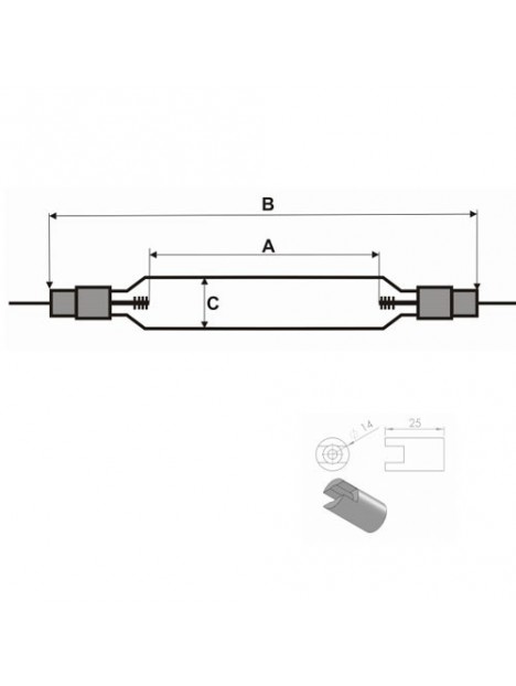 5435700835300 TR-TH 3030 A THEIMER (Lampe avec polarité)